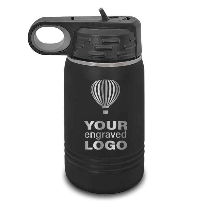 12 oz Insulated Sport Water Bottle -Mix & Match- Bulk Wholesale Personalized Engraved or Full Color Print Logo