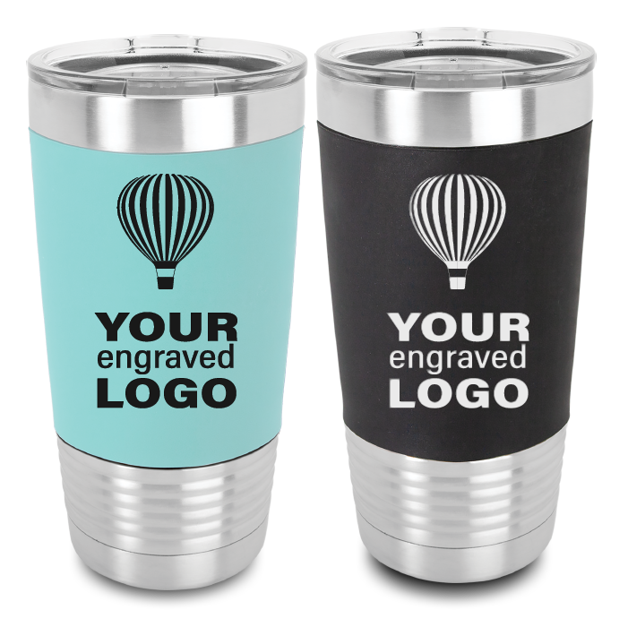 20 oz Silicone Promo Tumblers -Mix & Match- Bulk Wholesale Personalized Engraved Name or Logo