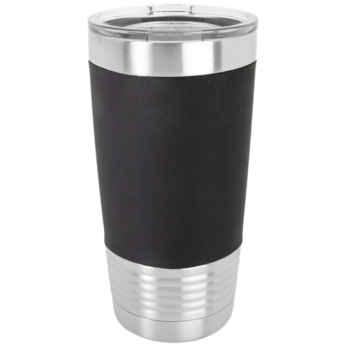Blank 20 oz Silicone Tumbler, Insulated Stainless Steel + Lid