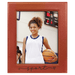 LLF19810-basketball_leather_texture_Engraveable_8_x_10_Leatherette_Photo_Frame
