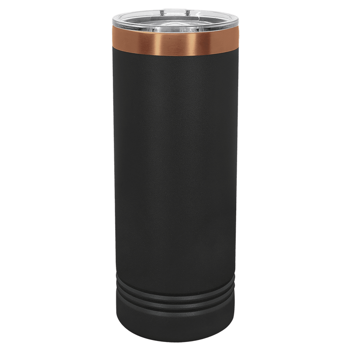 Copper Ion-Plated 22 oz Skinny Polar Camel Tumblers