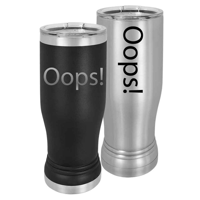 Vasos Fuh-Cup™ - Cerveza Pilsner de 14 oz