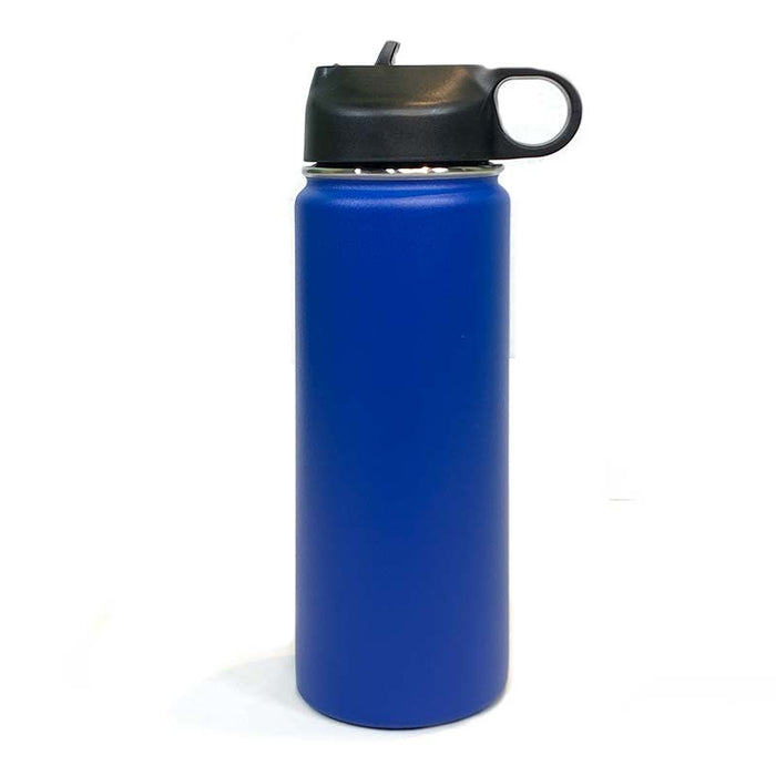 Caja de 24 - Botella de agua deportiva aislada en blanco con recubrimiento de polvo de acero inoxidable de 20 oz Polar Camel