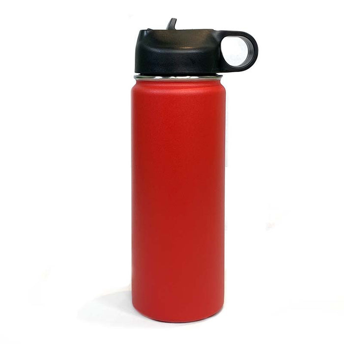 Caja de 24 - Botella de agua deportiva aislada en blanco con recubrimiento de polvo de acero inoxidable de 20 oz Polar Camel