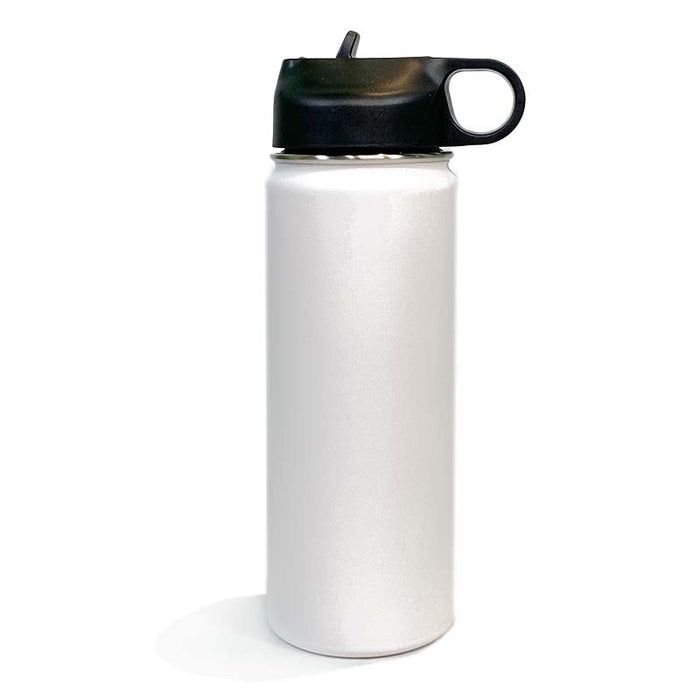 Caja de 24 - Botella de agua deportiva aislada en blanco con recubrimiento de polvo de acero inoxidable de 20 oz Polar Camel