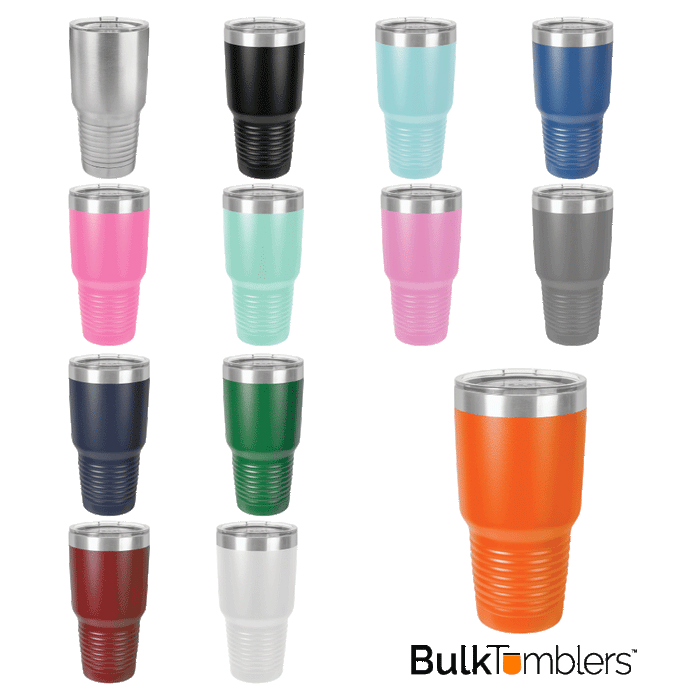 Fuh-Cup Engraving Mistake Vasos SureGrip aislados de acero inoxidable de 30 oz Camel polar con tapa