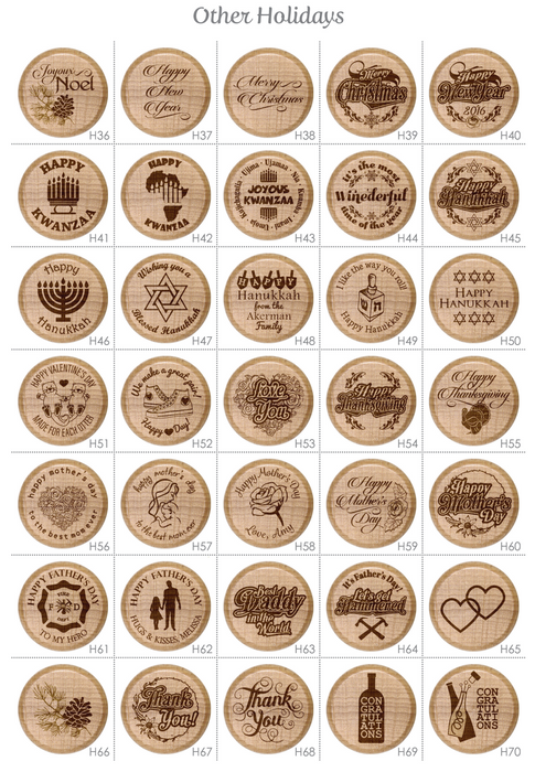 Christmas & Other Holiday Wine Stoppers