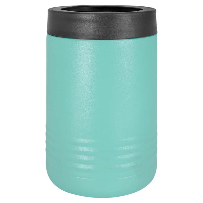 Soporte para bebidas en blanco para lata/botella - Enfriador de latas de acero inoxidable aislado