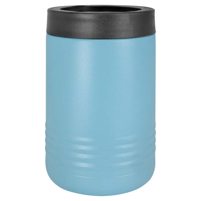 Soporte para bebidas en blanco para lata/botella - Enfriador de latas de acero inoxidable aislado
