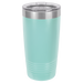 mint light teal seafoam green powder coated stainless steel 20 oz polar camel insulated tumbler, bulk tumblers wholesale blank, no minimum order