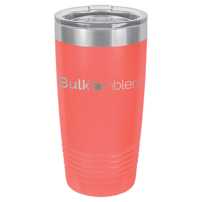 SALE - Bulk Wholesale Personalized Laser Engraved or Full Color Print Stainless Steel Vacuum Insulated Tumblers - As Low As $13.50 each