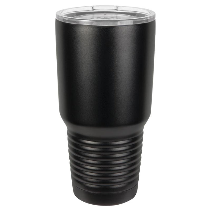 CASE of 24 - Blank 30 oz Stainless Steel Insulated SureGrip Tumblers with Lid