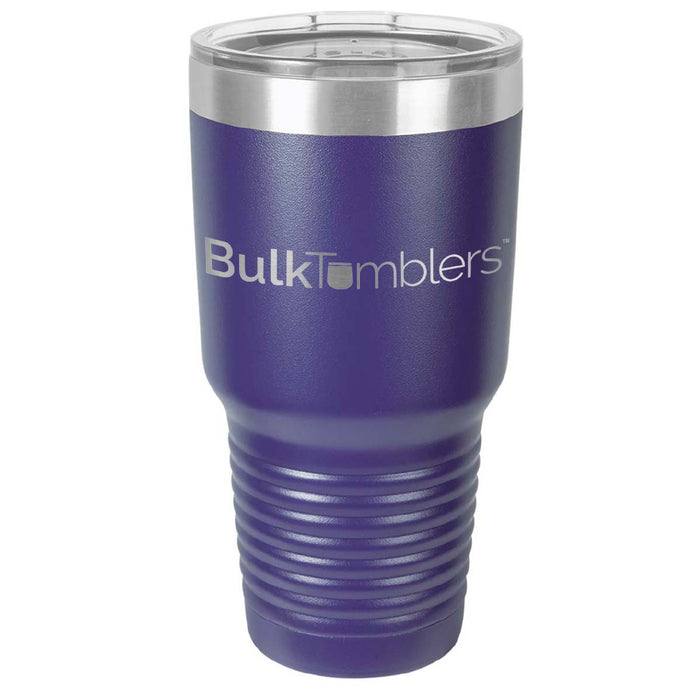 SALE - Bulk Wholesale Personalized Laser Engraved or Full Color Print Stainless Steel Vacuum Insulated Tumblers - As Low As $13.50 each