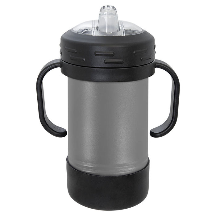 Vasos SureGrip aislados de acero inoxidable de 30 oz, en blanco, tapa de camello polar